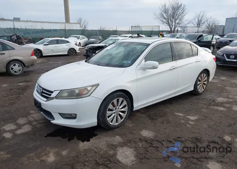 2013 Honda Accord Ex-L V-6 from USA, damaged, VIN 1HGCR3F80DA007422